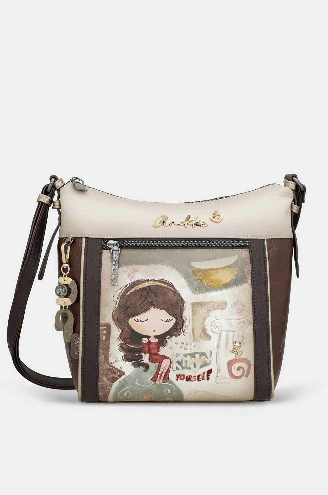 ANEKKE muse crossbody Donna marrone Foto 1