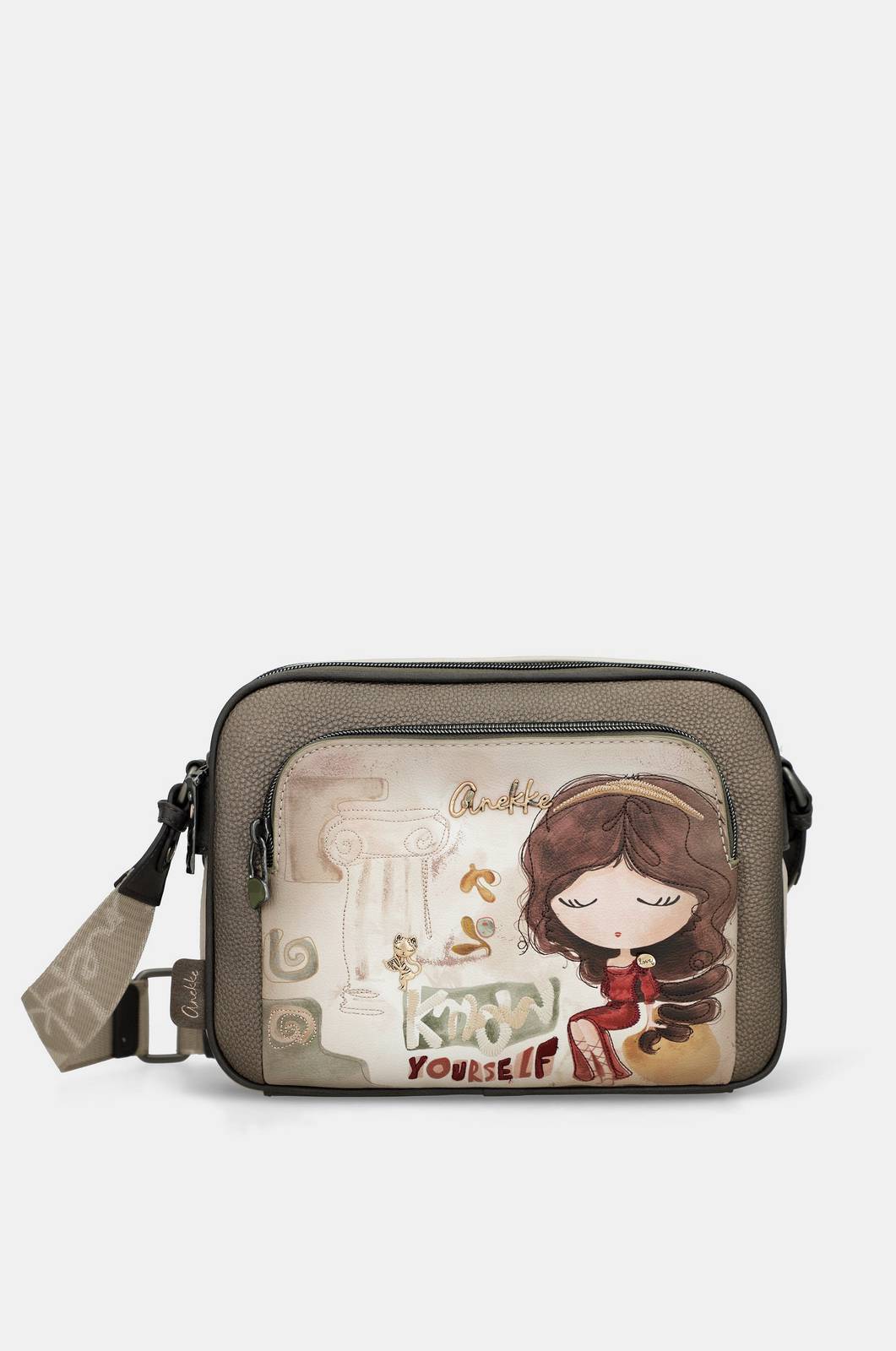 ANEKKE muse crossbody Donna beige Foto 1