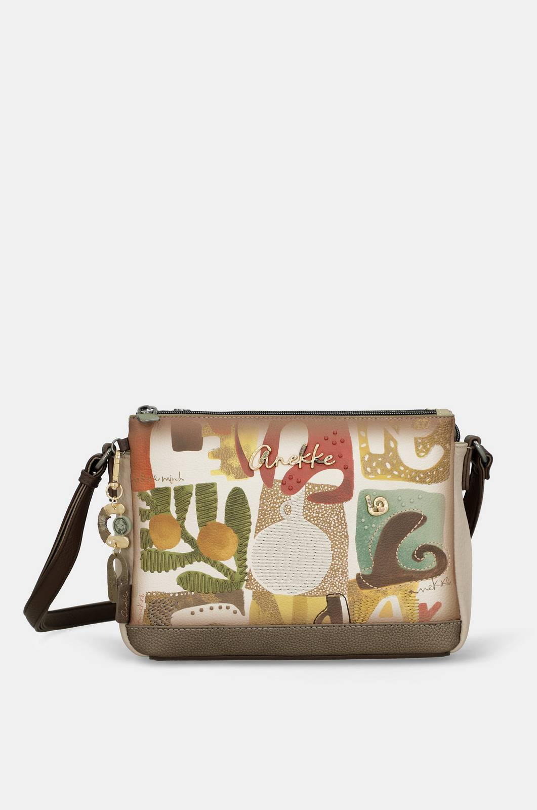 ANEKKE amphora crossbody Donna beige Foto 1