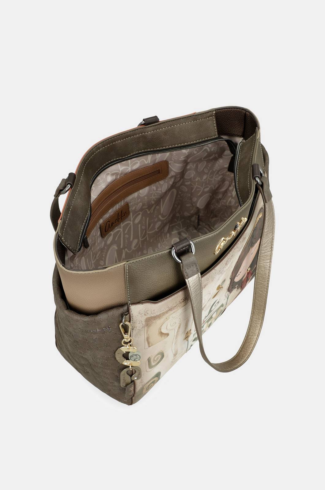 ANEKKE muse shoulder bag Donna marrone Foto 4