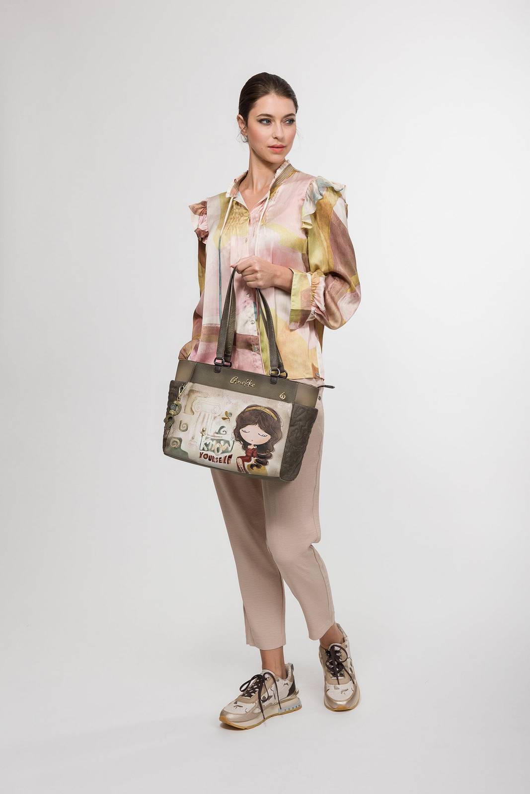 ANEKKE muse shoulder bag Donna marrone Foto 3