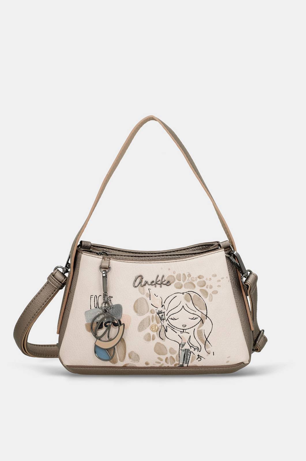 ANEKKE olympia crossbody Donna beige