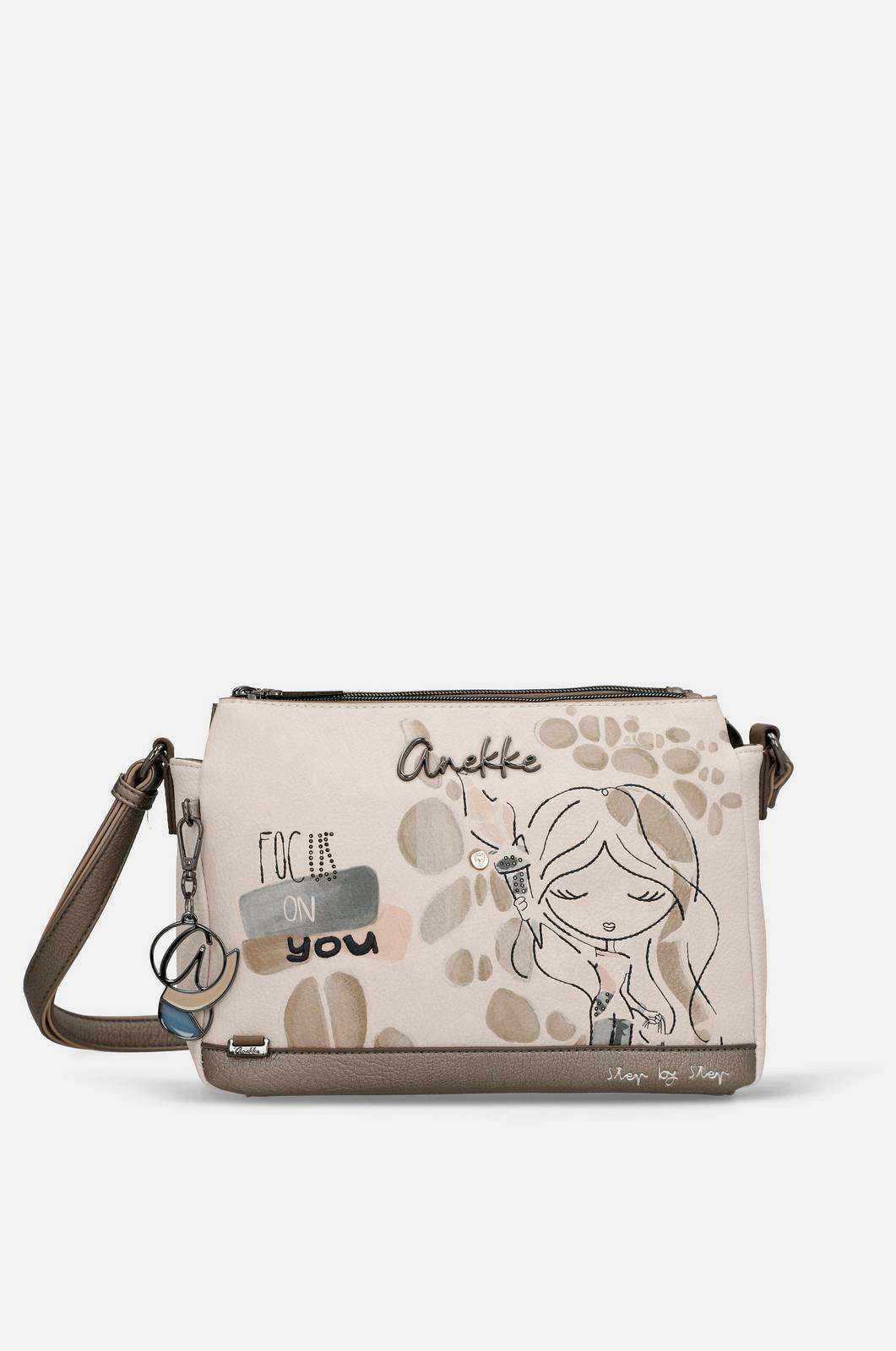 ANEKKE olympia crossbody Damen beige Foto 1