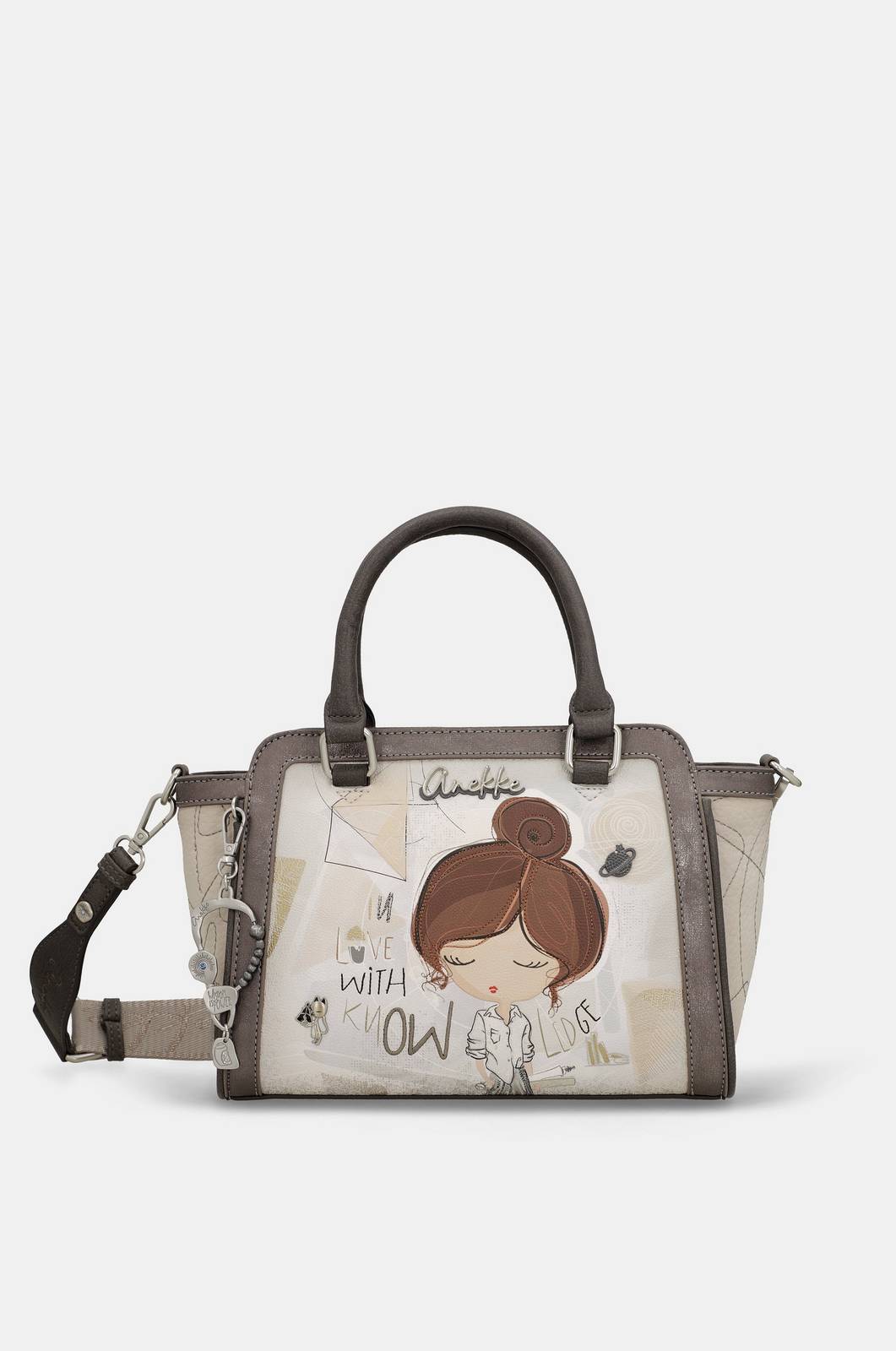 ANEKKE sophia short handle bag Donna beige