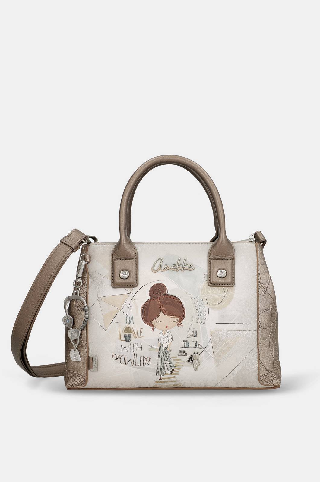 ANEKKE sophia short handle bag Donna beige