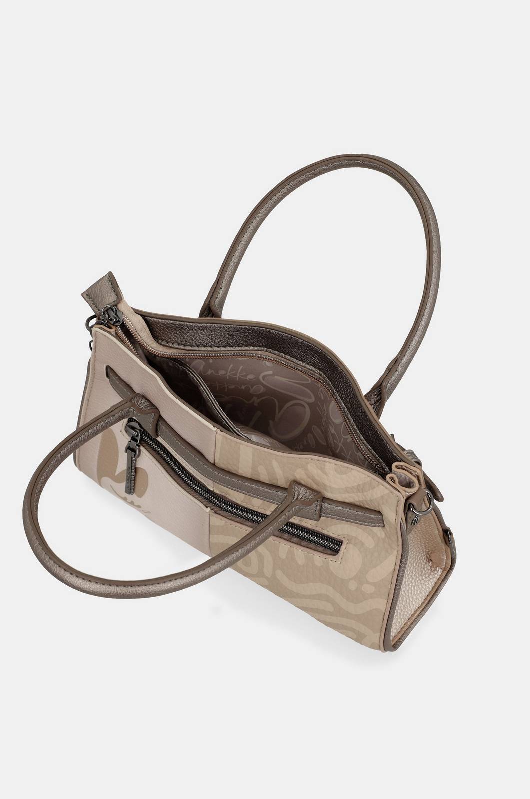 ANEKKE olympia short handle bag Donna beige Foto 3