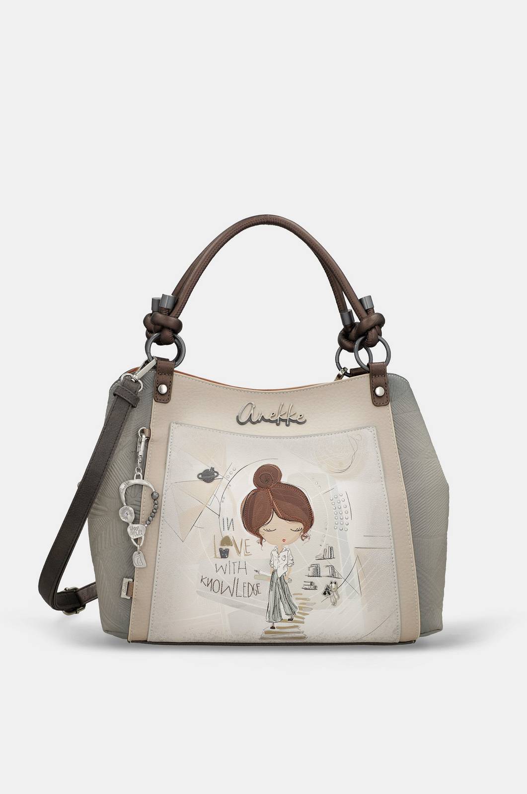 ANEKKE sophia short handle bag Donna grigio
