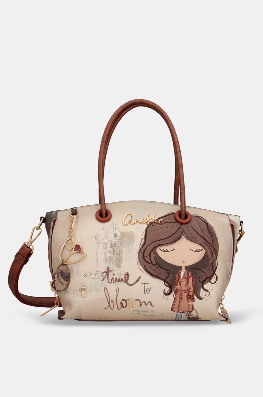 ANEKKE tulip short handle bag Donna fantasia