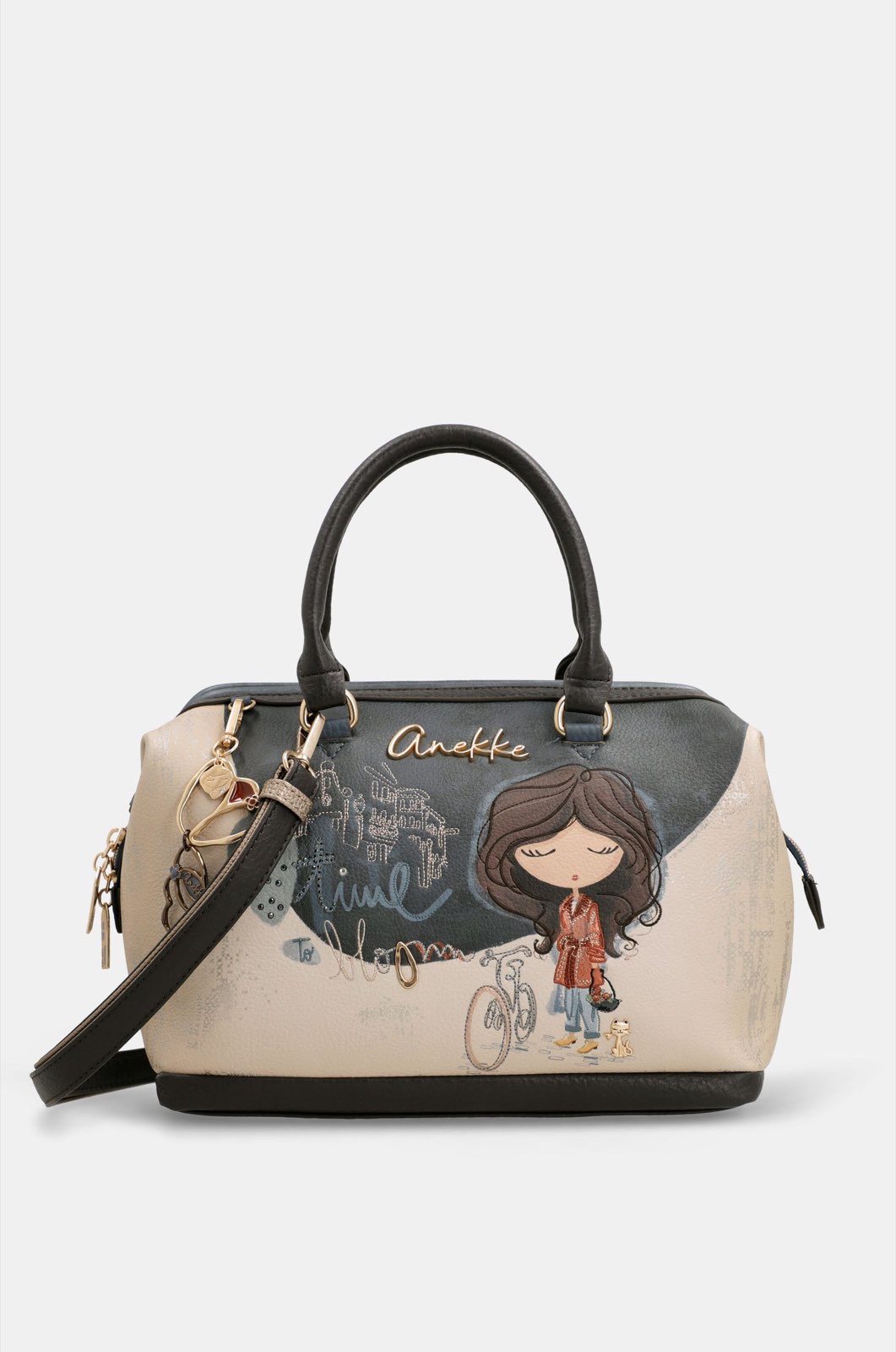 ANEKKE tulip short handle bag Donna fantasia