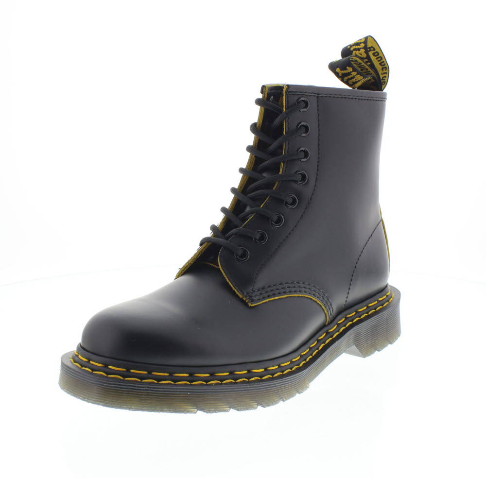 26100032 1460 - Double Stitch Smooth Lice Nero Black Yellow Donna