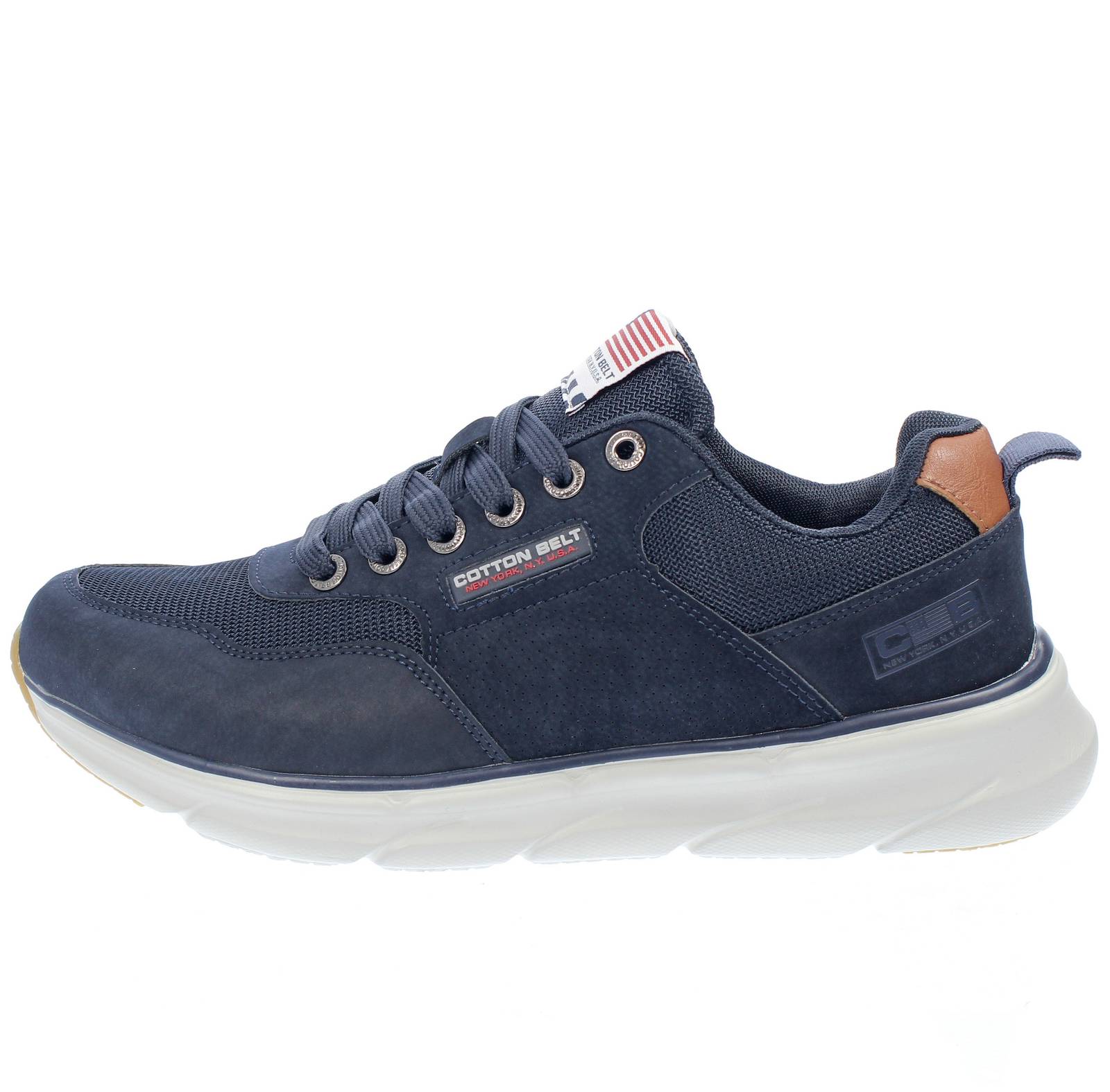 COTTON BELT Gus - Low Sneakers Man blue Photo 3