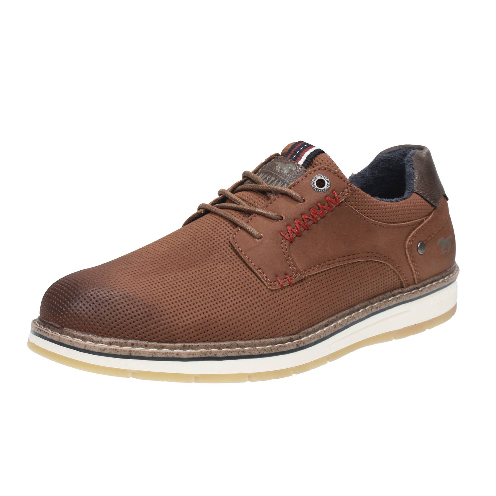 MUSTANG Sports lace-ups Man brown Photo 1