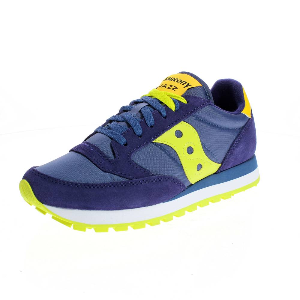2044 F Jazz Original Blu 604 Nvy-yll Uomo Scarpe Sneakers Sportive