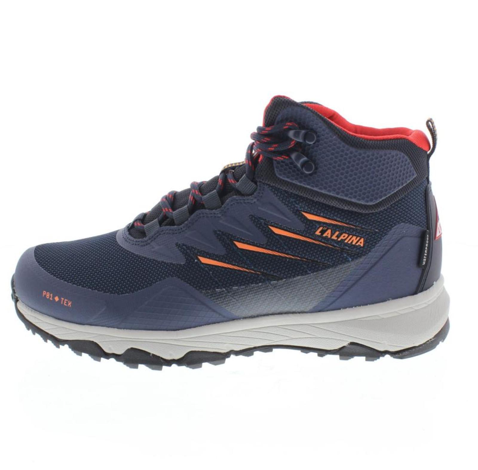 L'ALPINA Bottes de trekking imperméables Homme bleu Photo 4