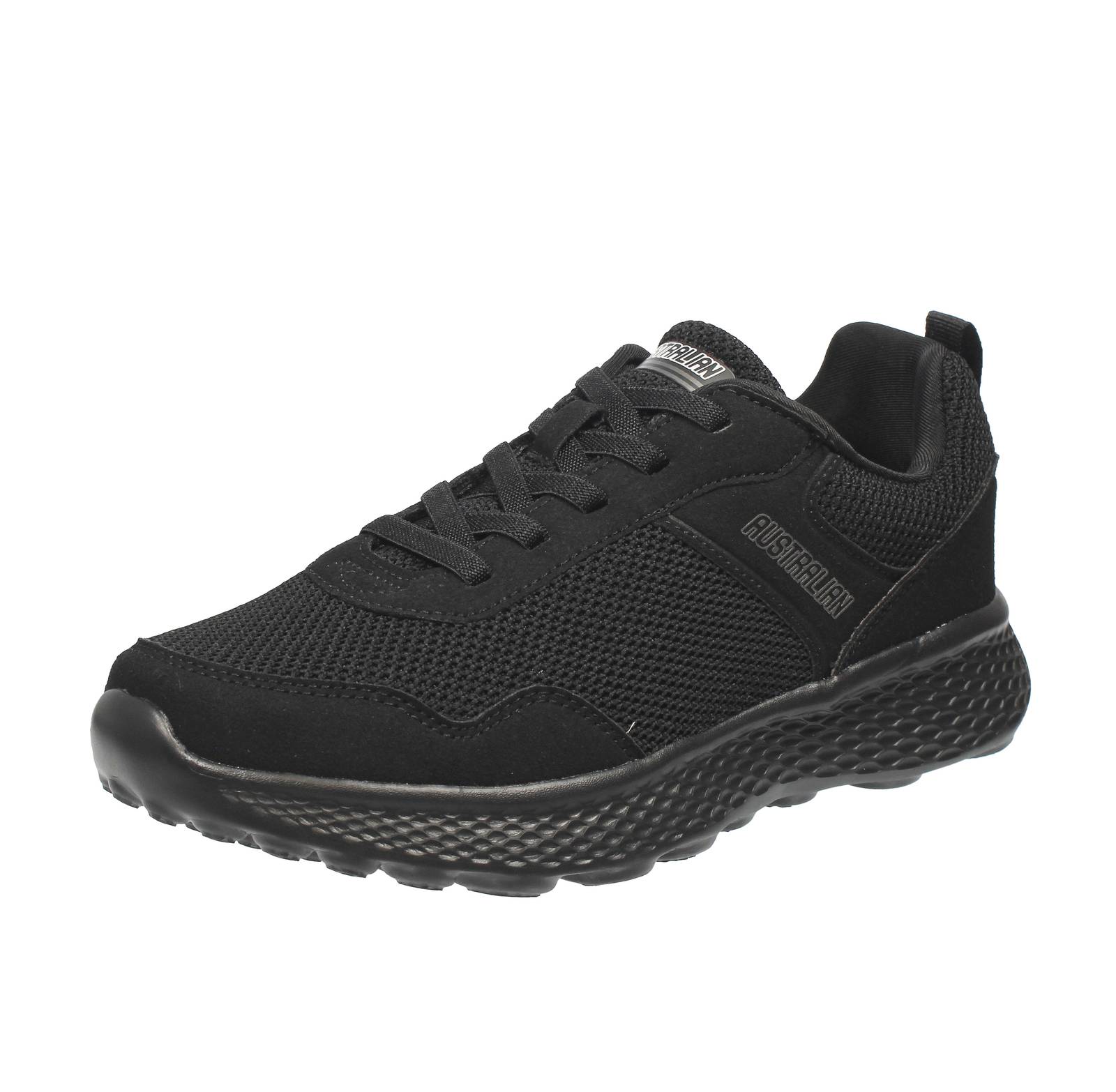 AUSTRALIAN Lucky - Sneakers in mesh Uomo nero
