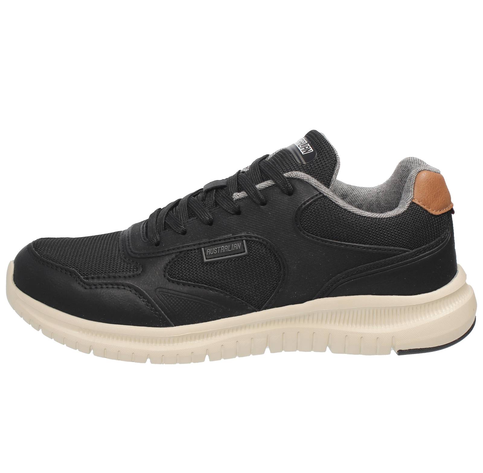 AUSTRALIAN Walk - Fabric Sneakers Man black Photo 3
