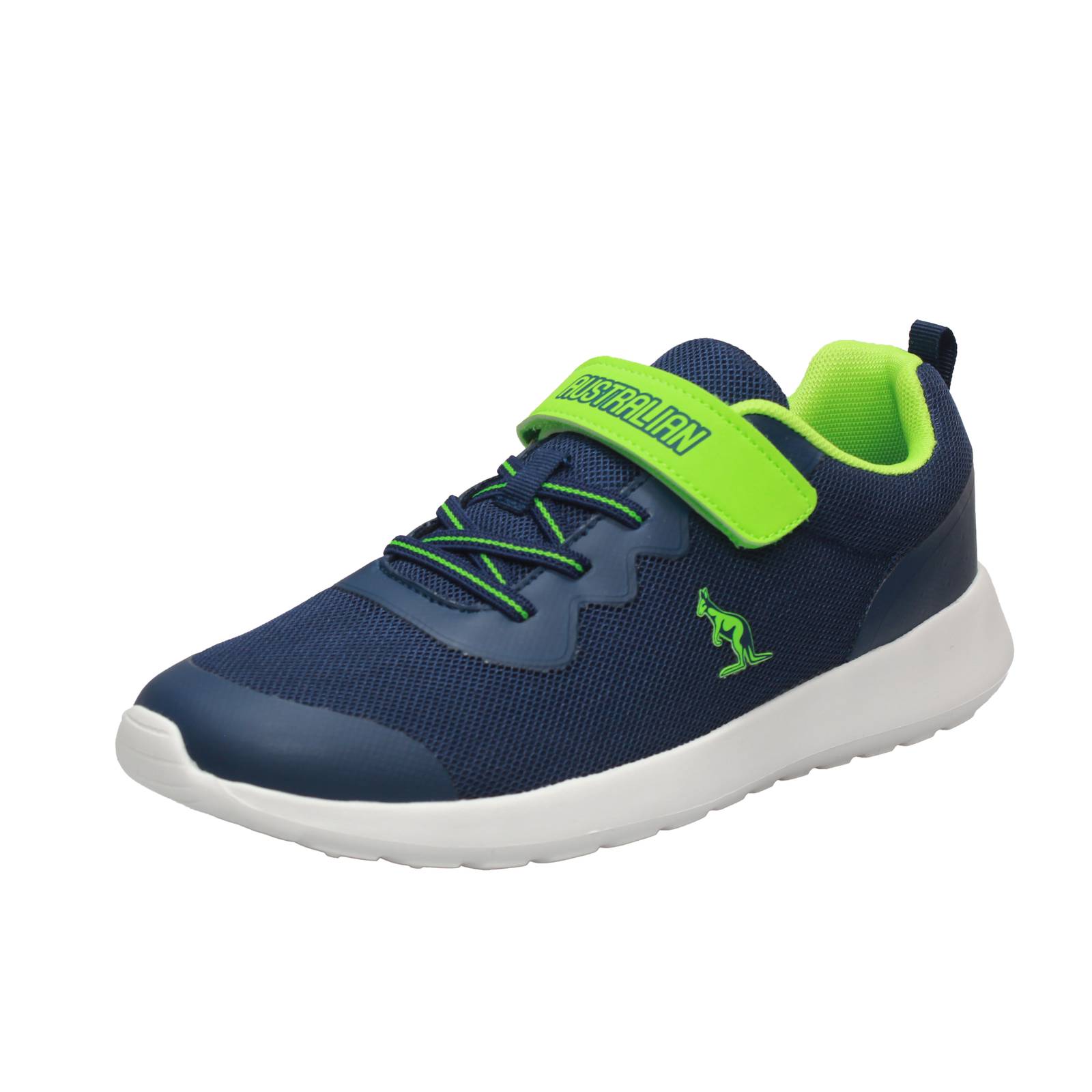 AUSTRALIAN Sneakers en tissu avec sangle Enfants bleu
