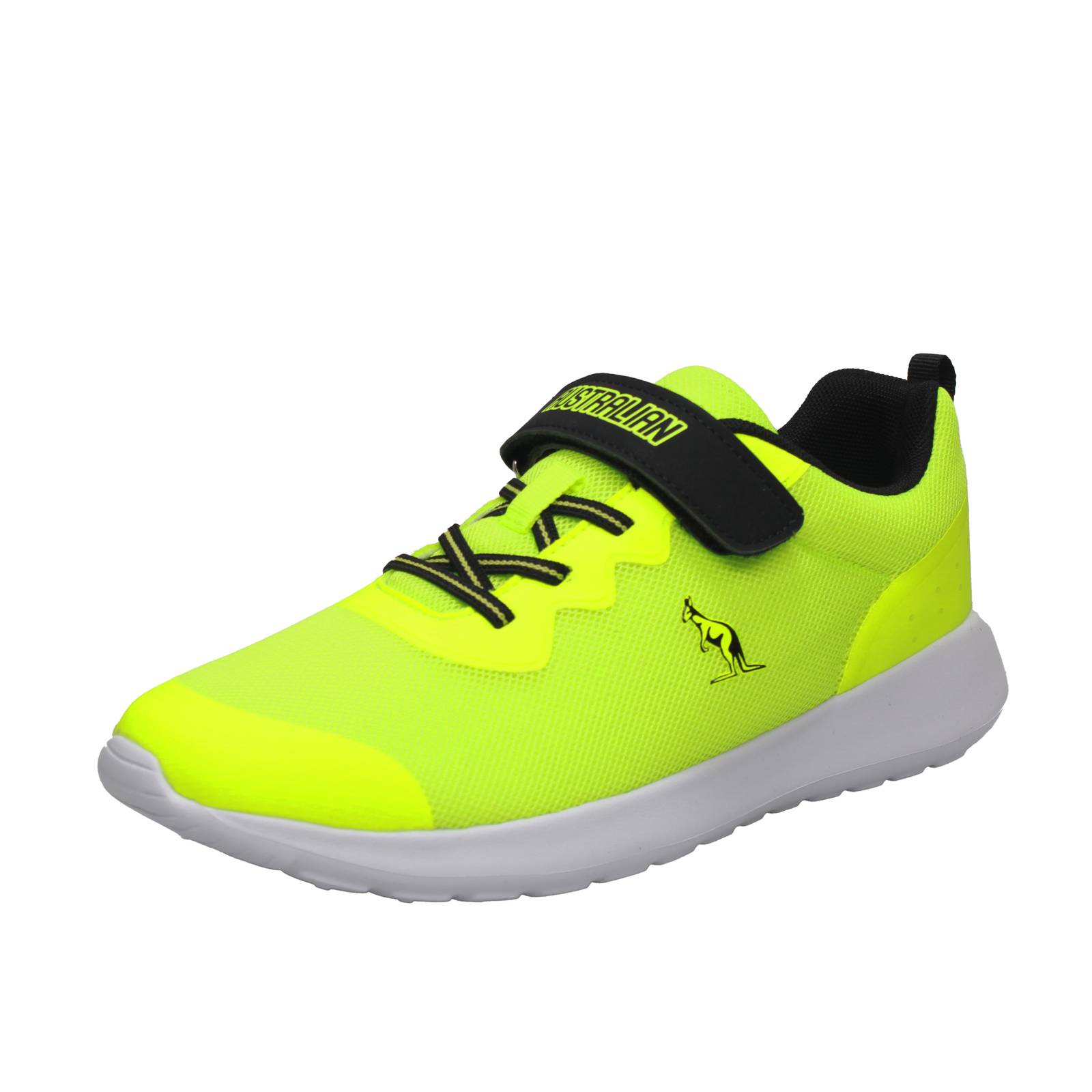 AUSTRALIAN Sneakers en tissu avec sangle Enfants jaune