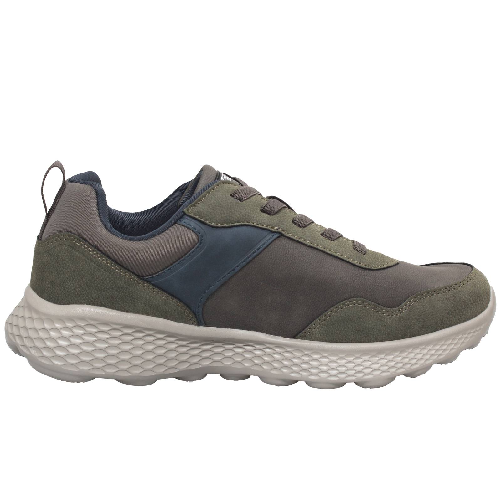 AUSTRALIAN Lucky II - Raised sole sneakers Man green Photo 2