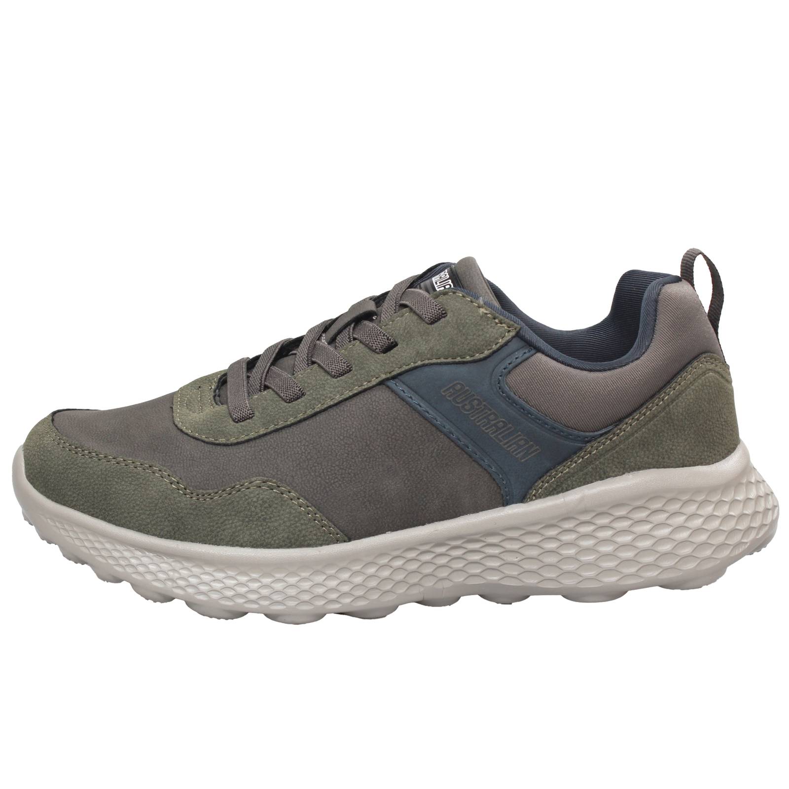 AUSTRALIAN Lucky II - Raised sole sneakers Man green Photo 3