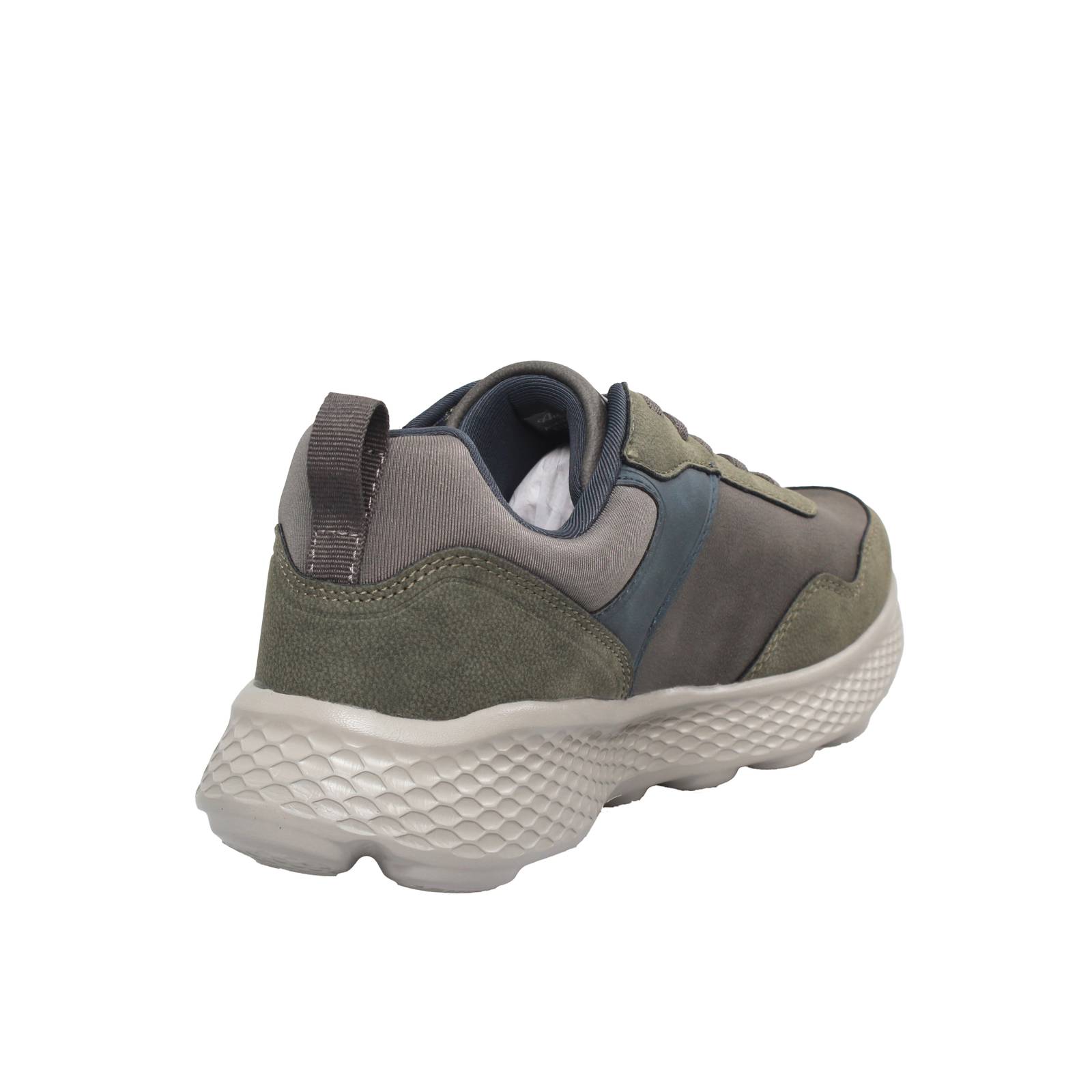 AUSTRALIAN Lucky II - Raised sole sneakers Man green Photo 4