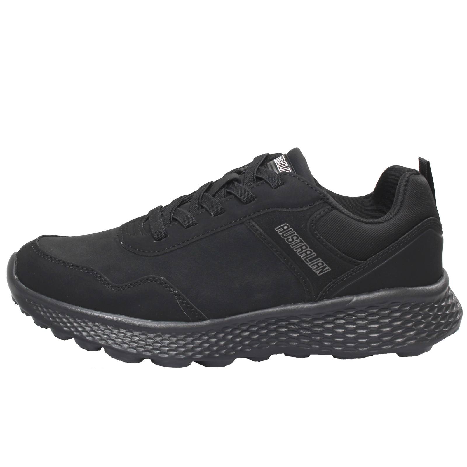 AUSTRALIAN Lucky II - Raised sole sneakers Man black Photo 3
