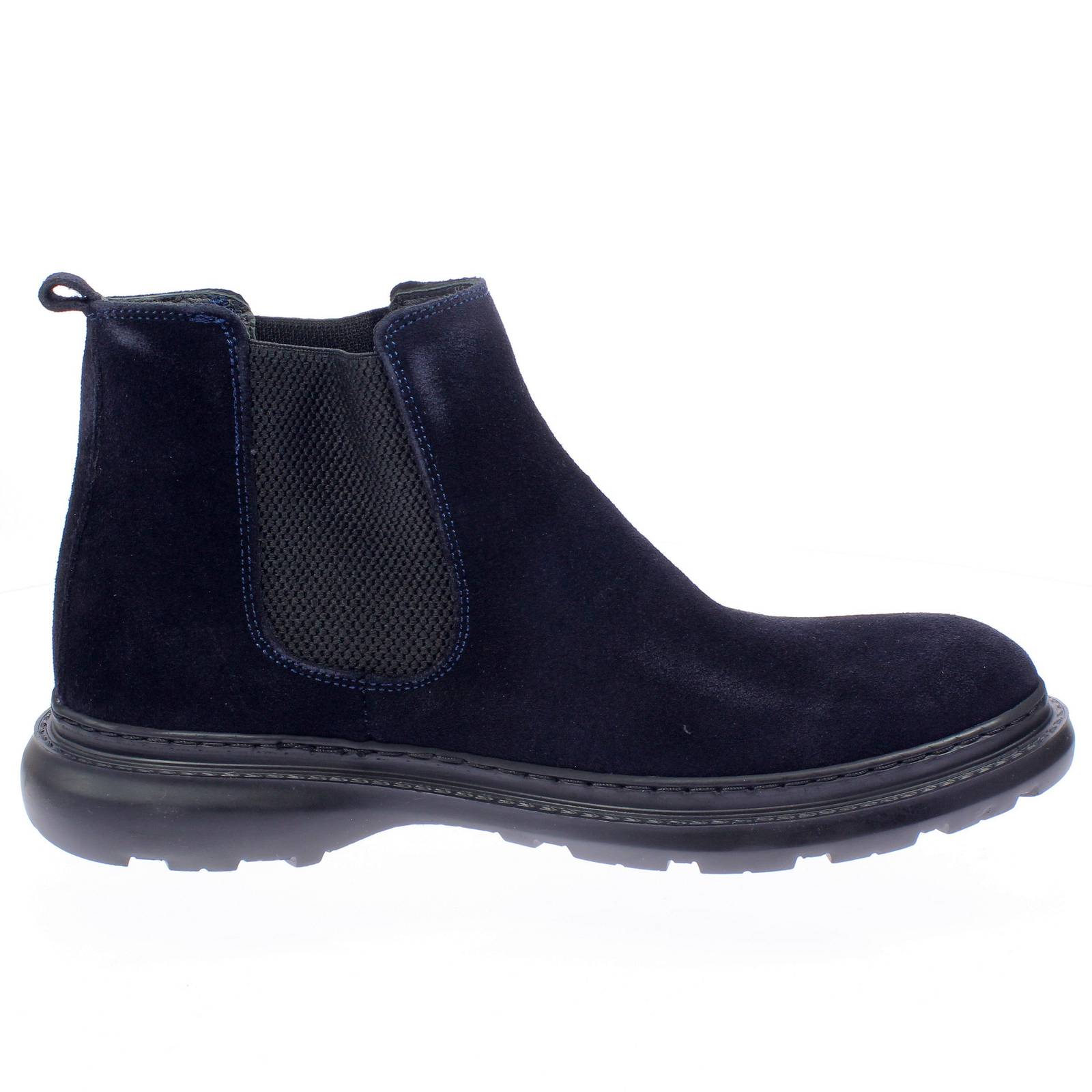 WILLBARN Bottes Chelsea en cuir Homme bleu Photo 2