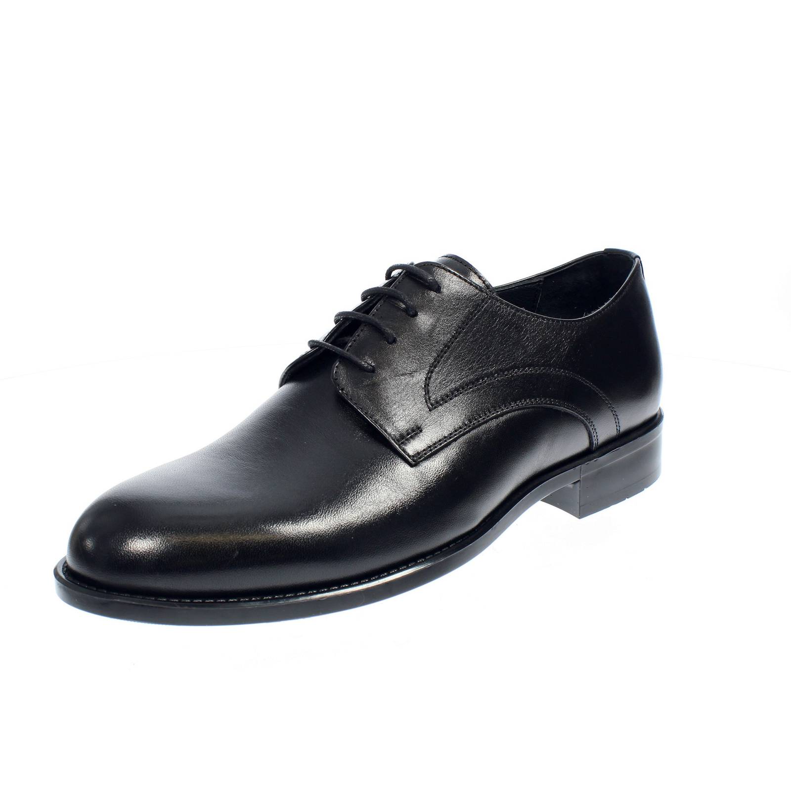 Willbarn Stringate Derby Vollleder schwarz - Herren Schnürschuhe