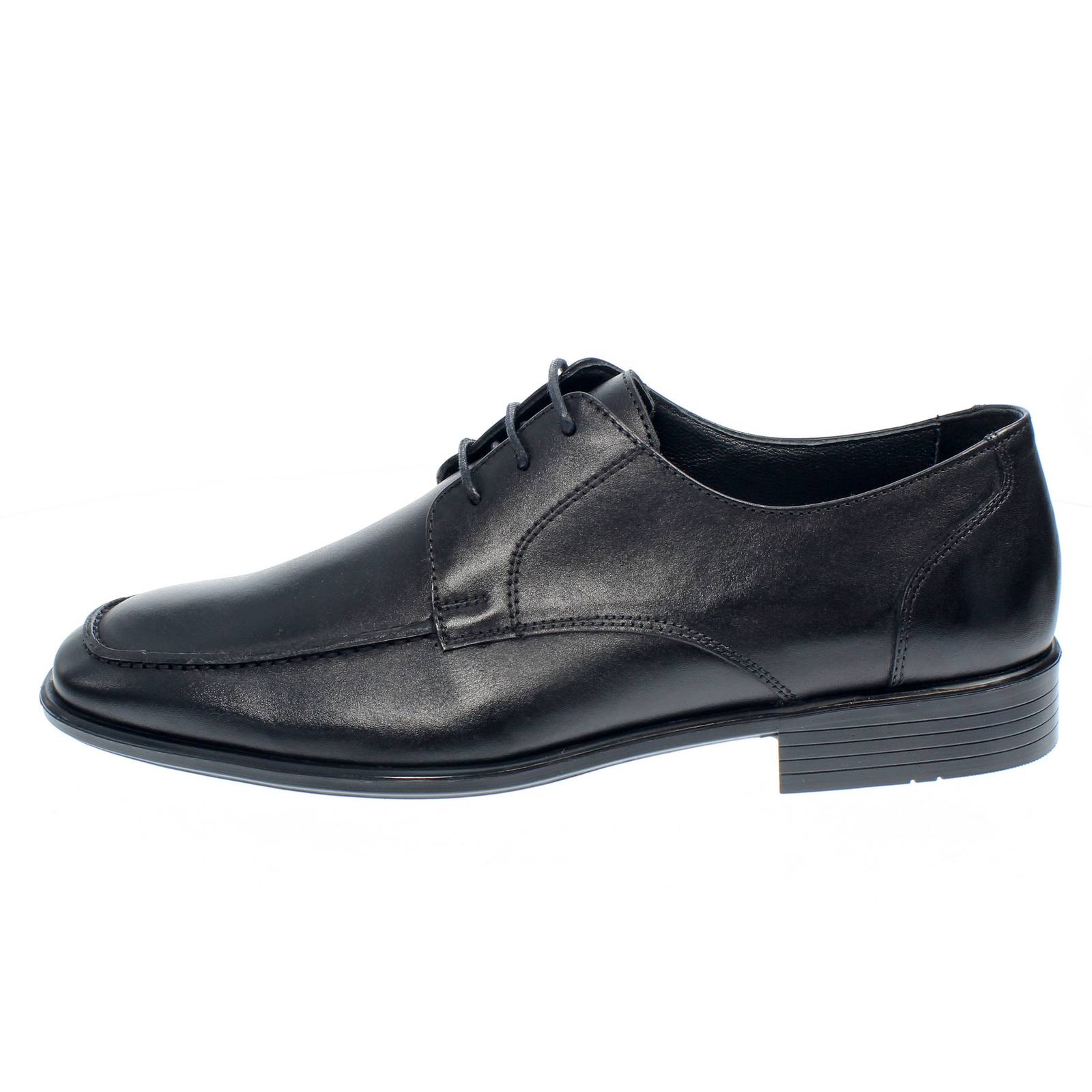 WILLBARN Derby à lacets en cuir Homme noir Photo 3