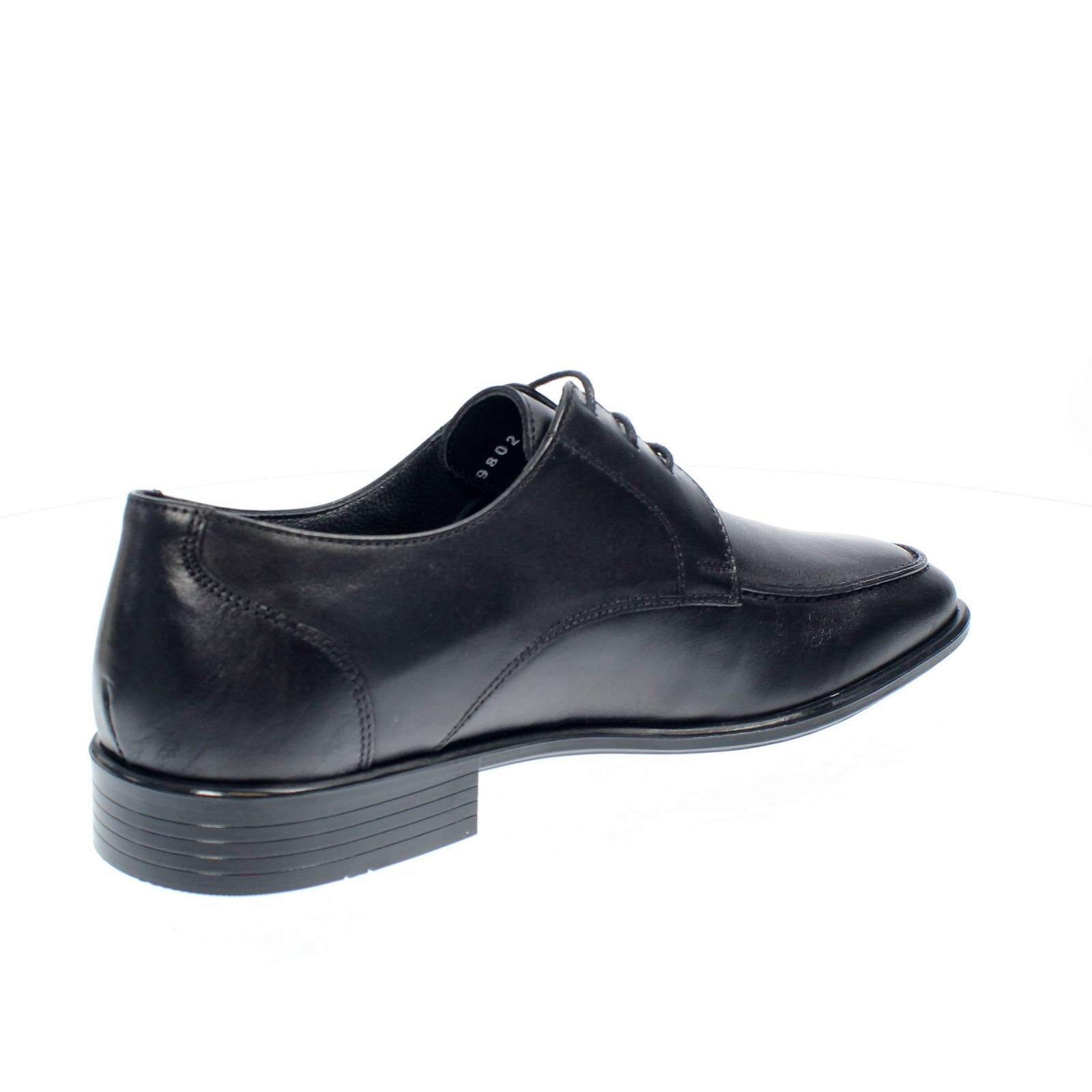 WILLBARN Derby à lacets en cuir Homme noir Photo 4