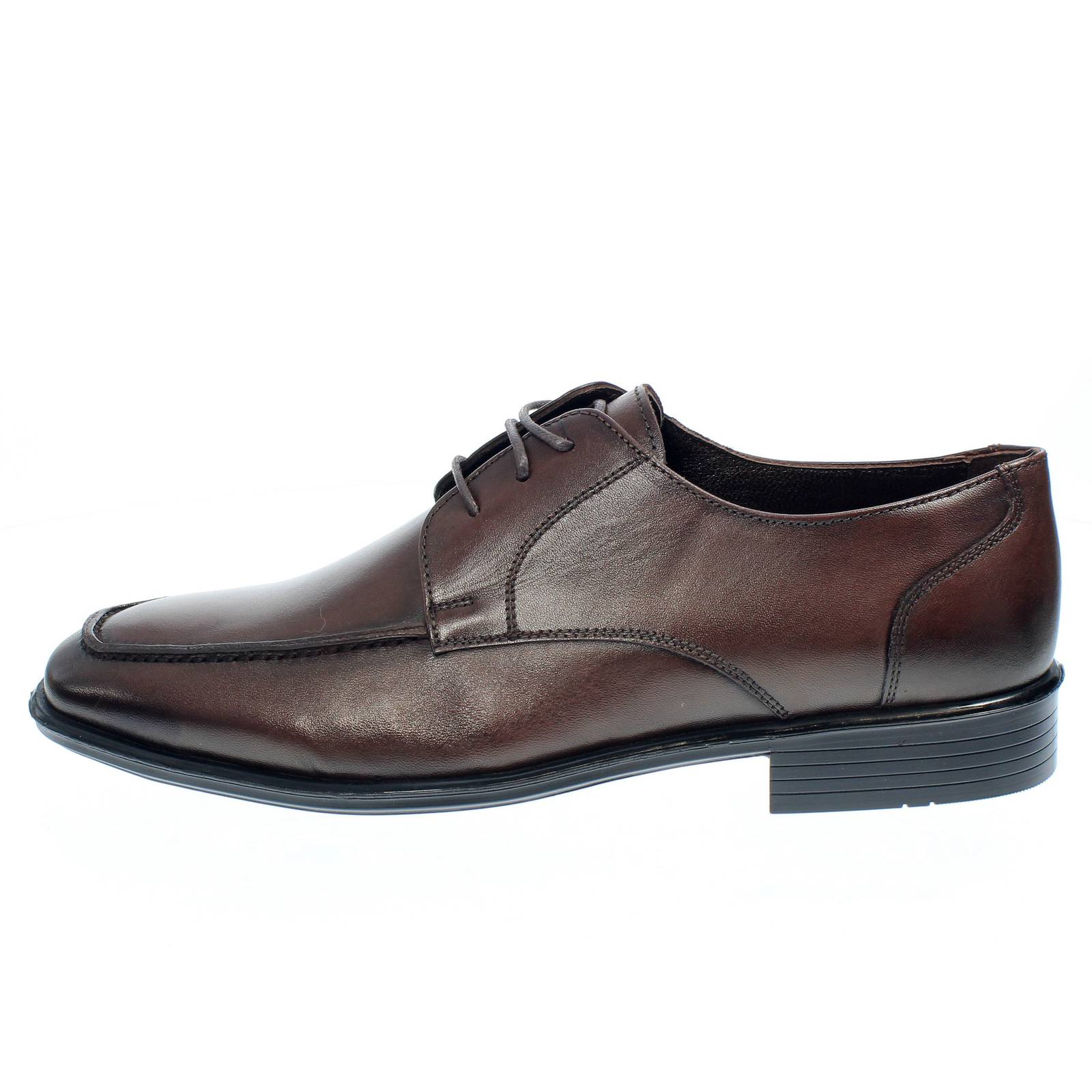 WILLBARN Derby à lacets en cuir Homme marron Photo 3