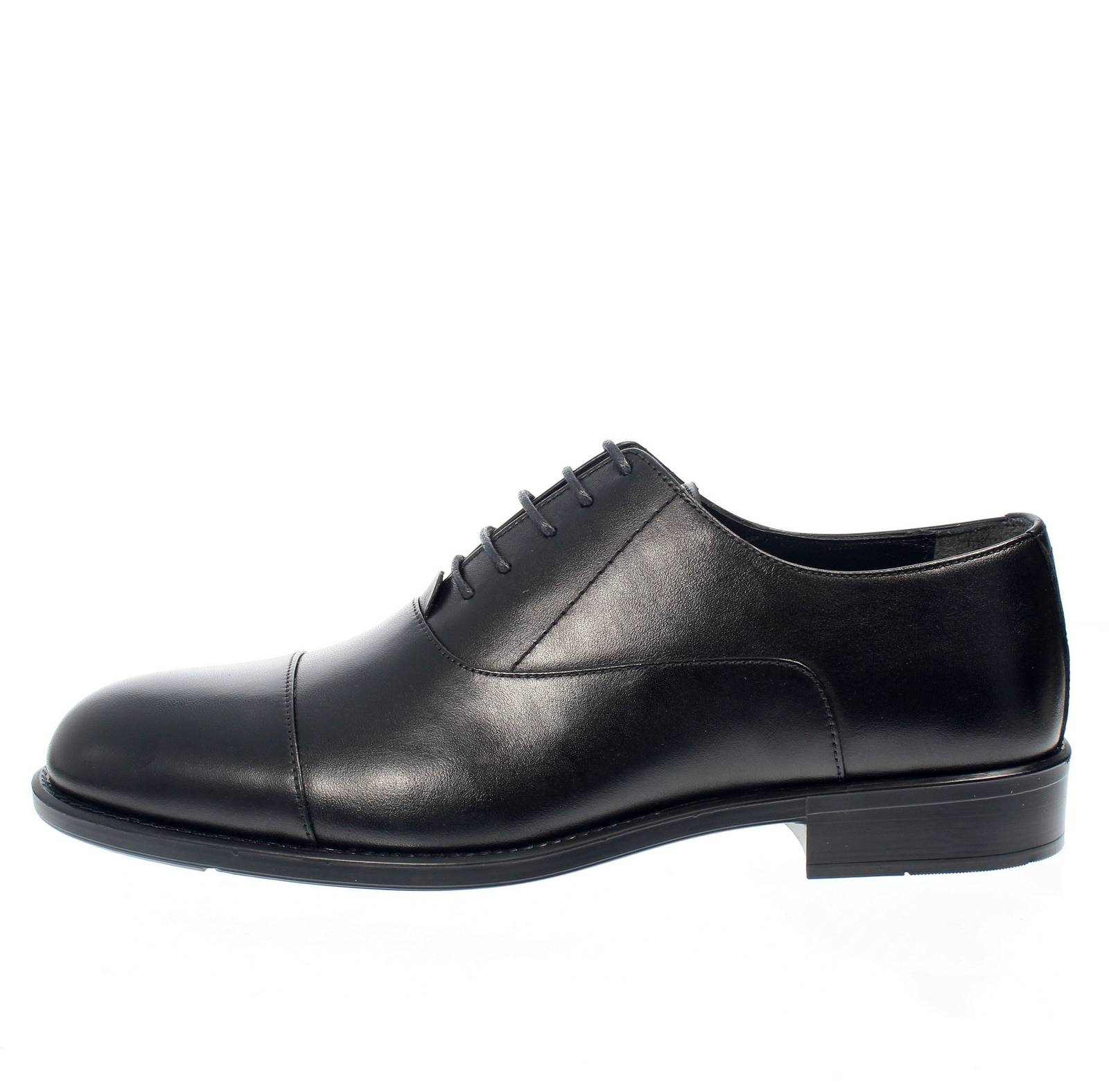 DANIEL FRONTINI Stringate Oxford eleganti in Pelle black Stringate