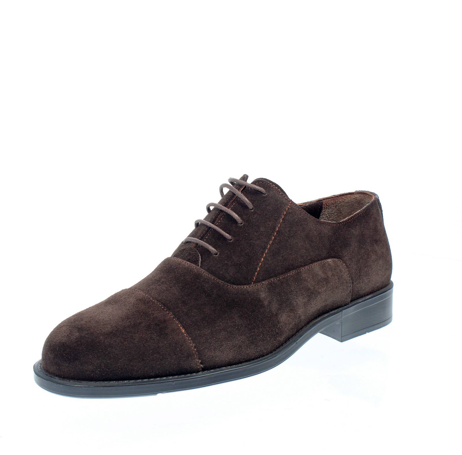 Элегантные туфли Oxford от Daniel Frontini на шнуровке из замши T.moro - Uomo Scarpe