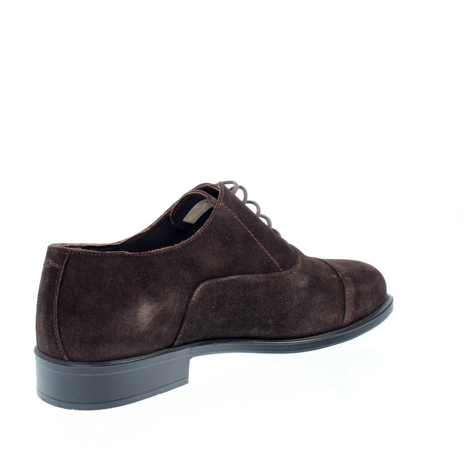 DANIEL FRONTINI Lacets Oxford élégants en daim Homme brun marron Photo 4