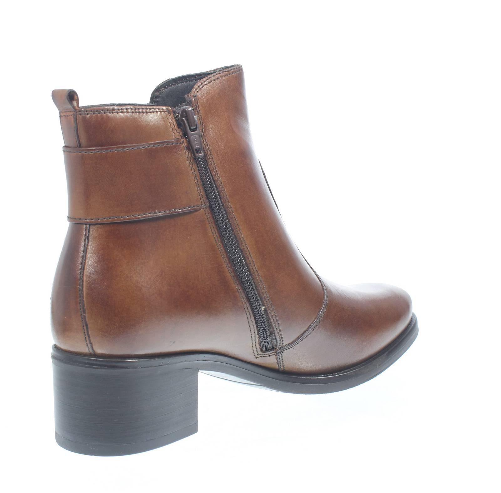 MODE Brenda - Lederstiefeletten Damen braun Foto 4