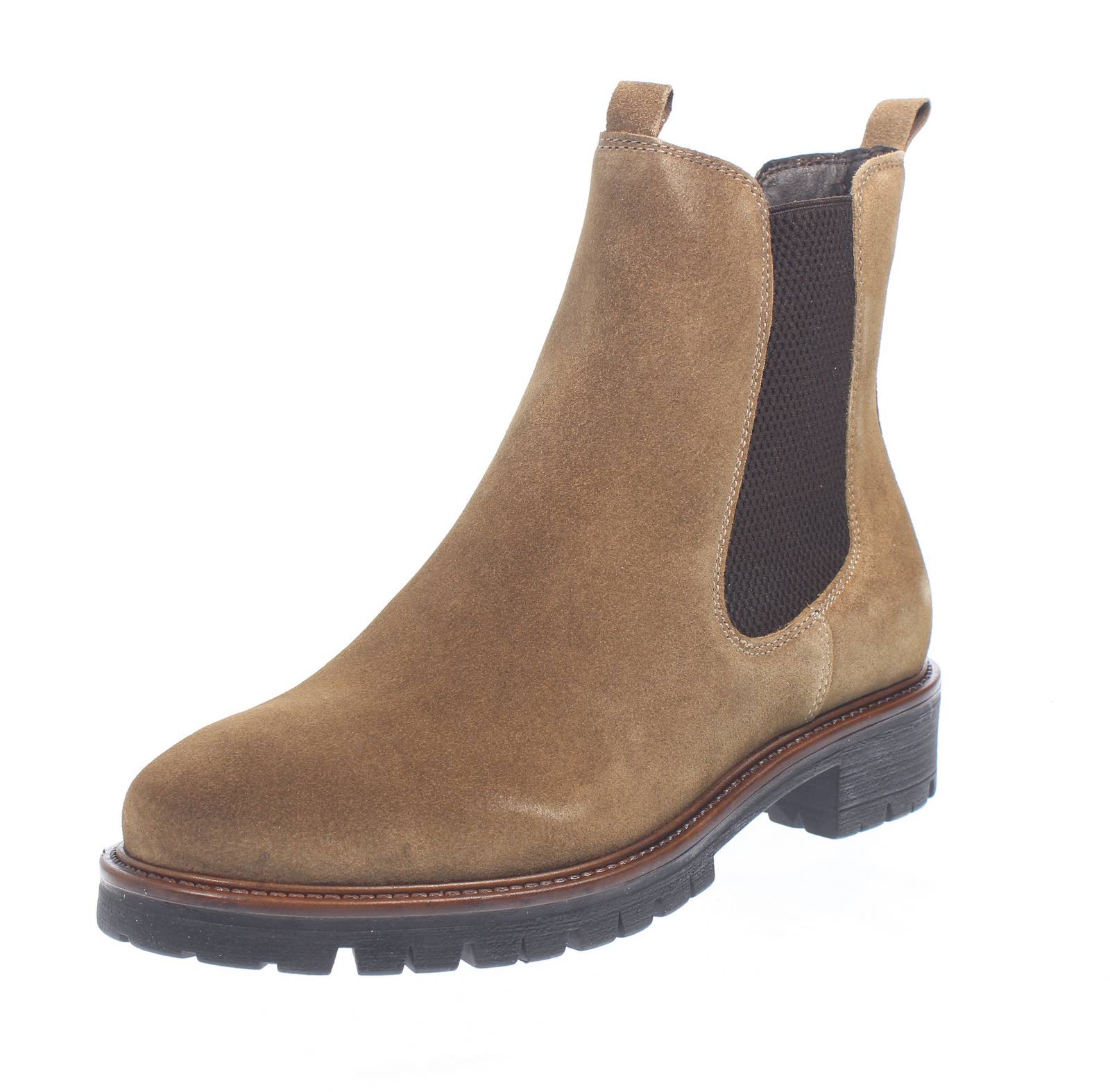 MODE  Becca - Chelsea-Stiefel aus Wildleder Damen braun