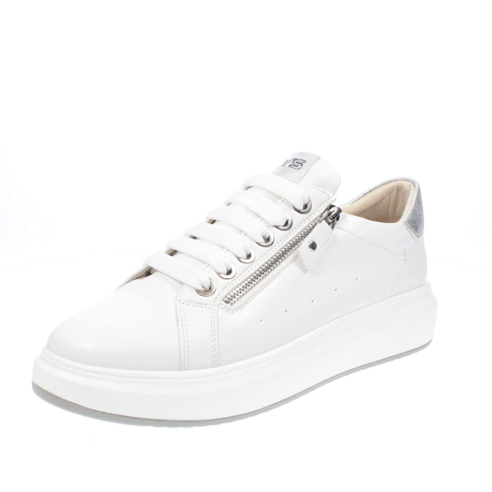 KEYS Oversize-Sneakers mit Reißverschluss Damen weiß