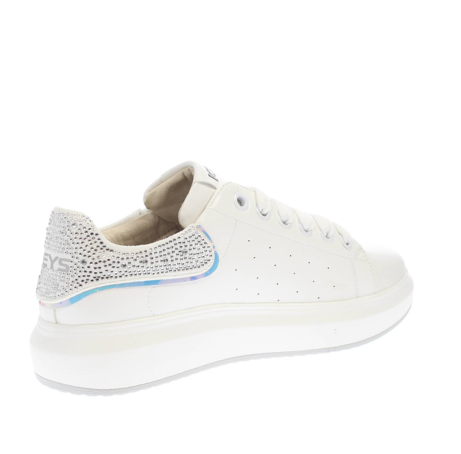 KEYS Oversized low top sneakers Woman white Photo 4