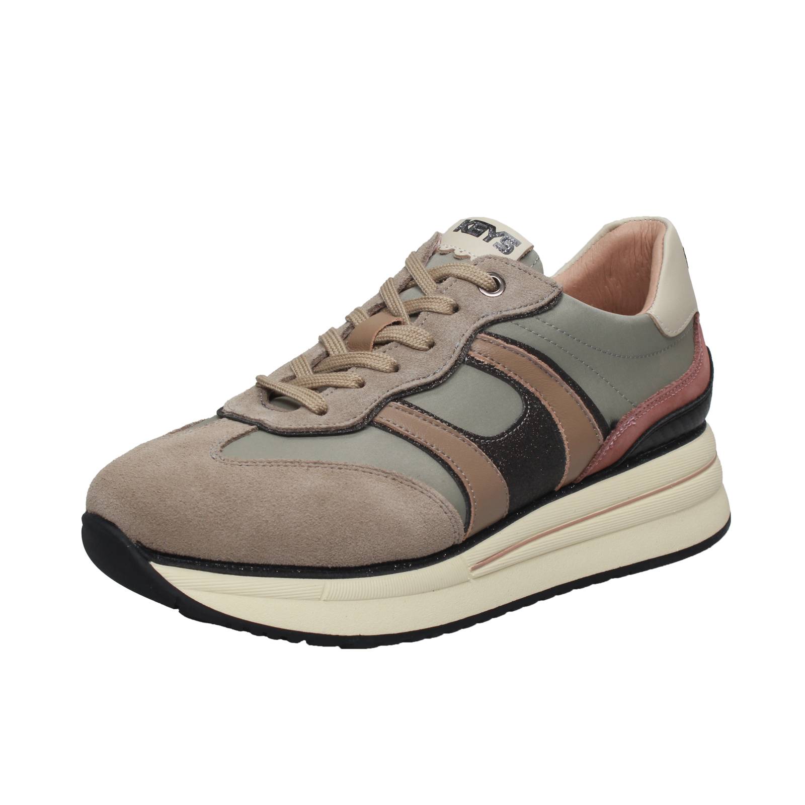 Silvia -  Plateau  Wildleder Sand -  Damen Schuhe