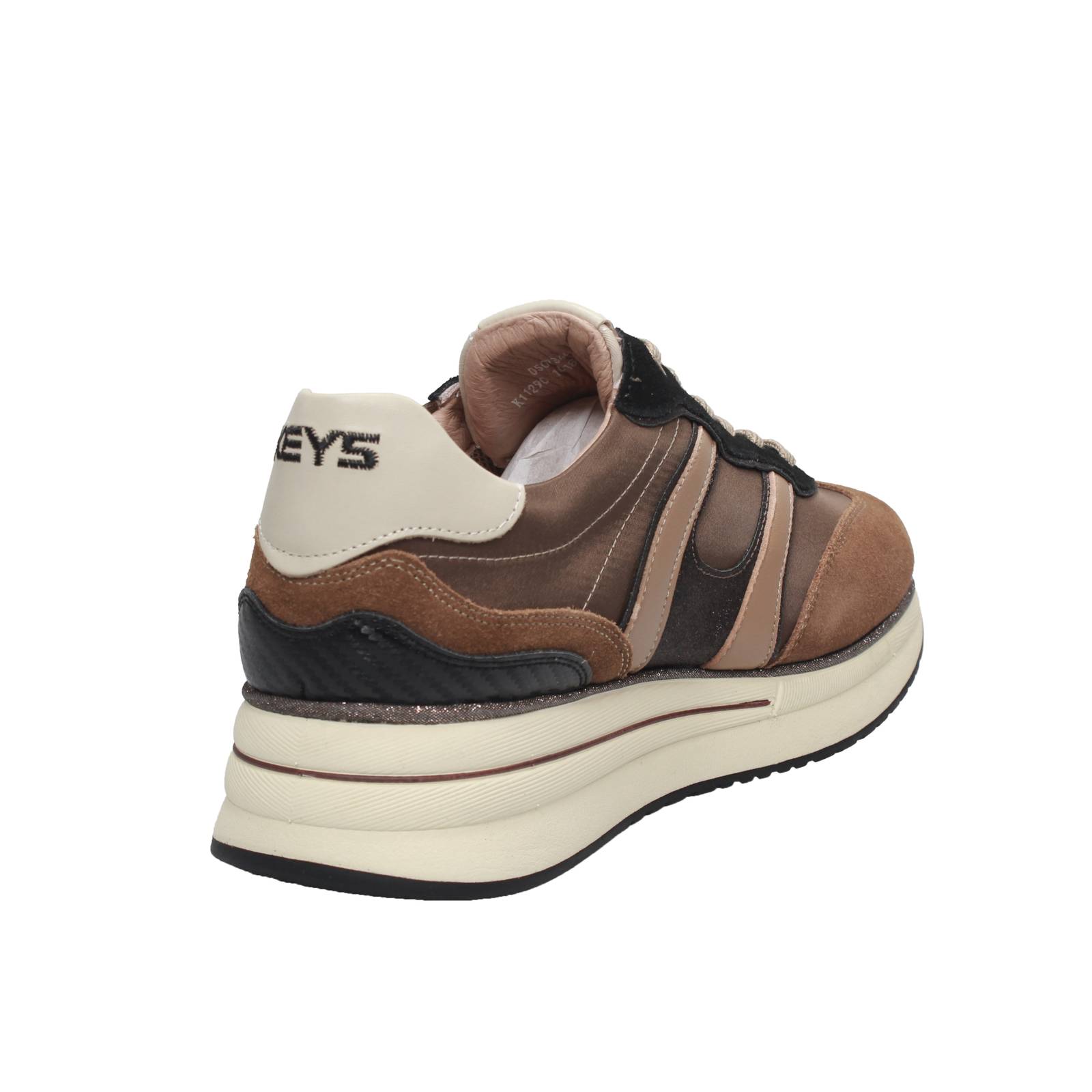 KEYS Silvia - Platform Sneakers in Suede Woman brown Photo 4