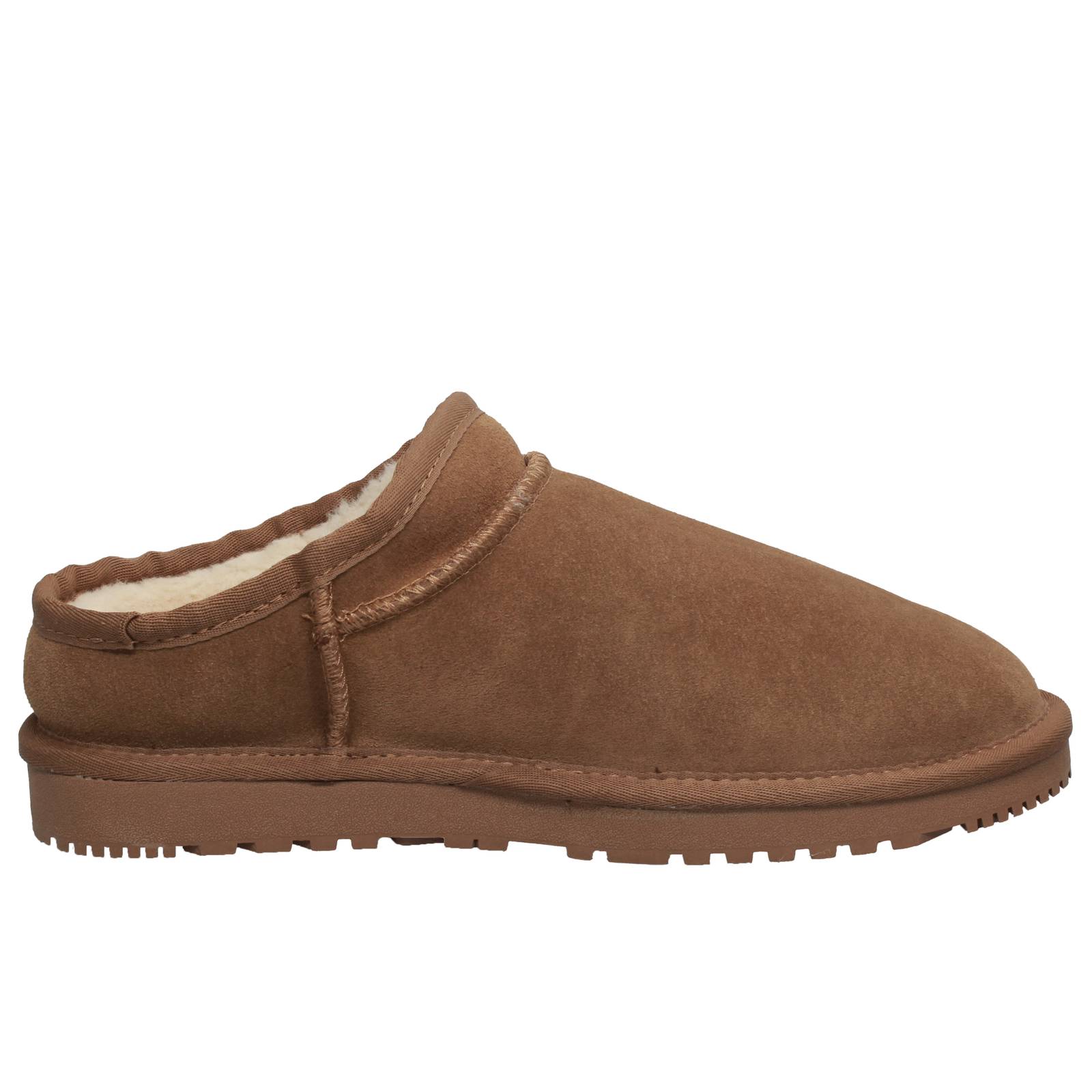 KEYS Furry Suede Sabot Woman brown Photo 2