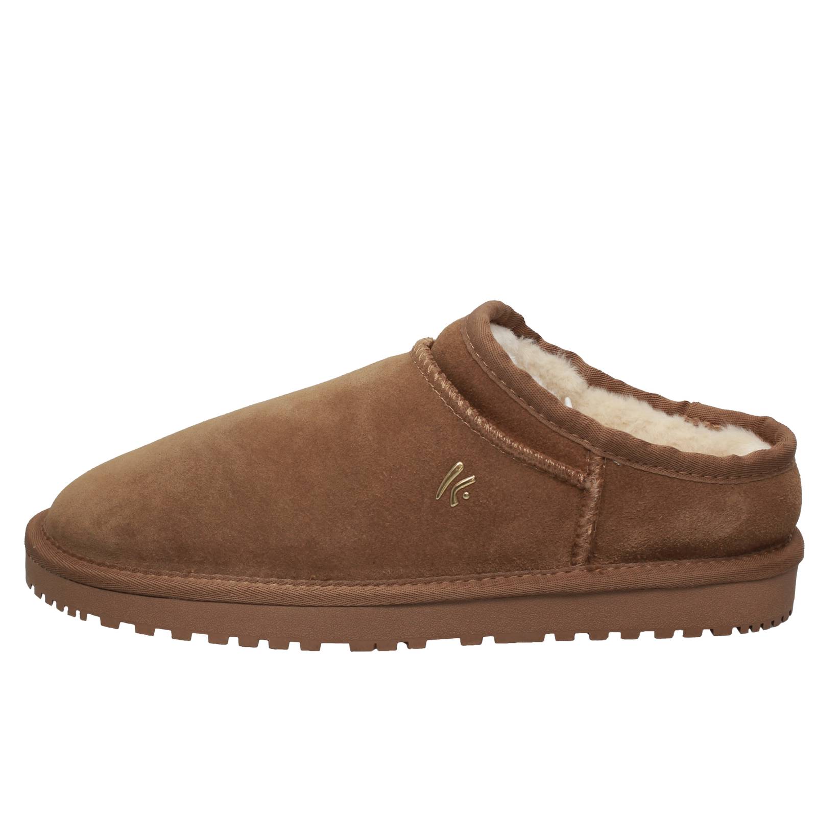 KEYS Furry Suede Sabot Woman brown Photo 3