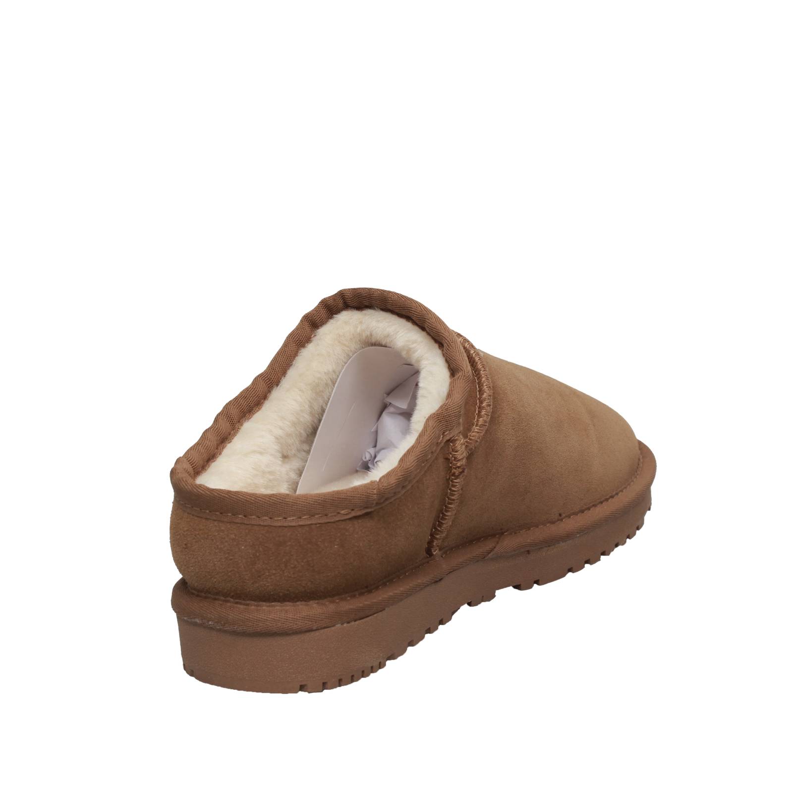 KEYS Furry Suede Sabot Woman brown Photo 4