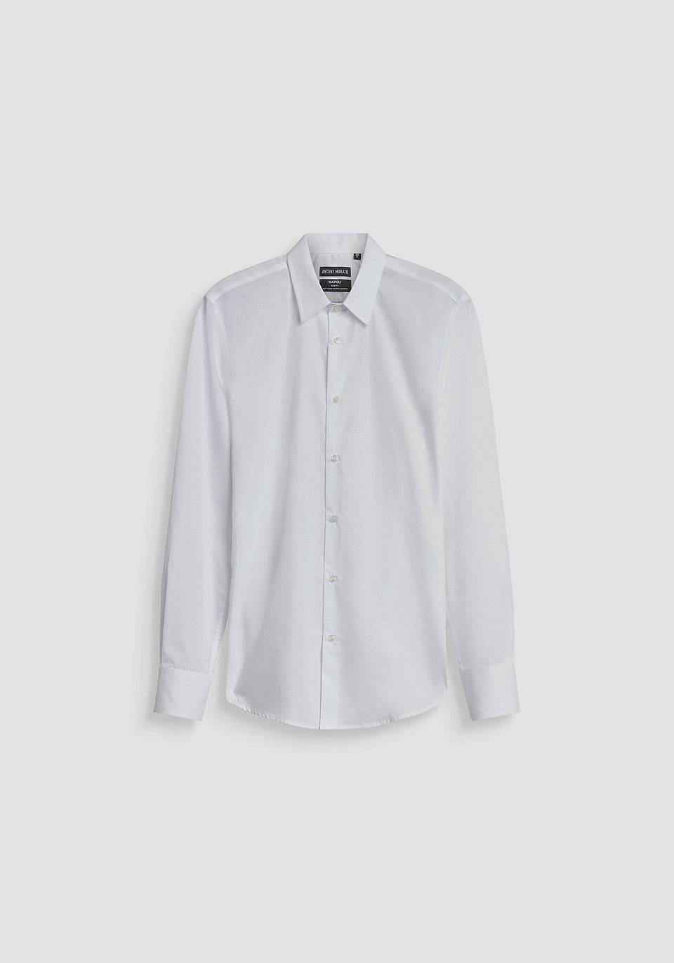 ANTONY MORATO Camicia napoli slim fit Uomo bianco