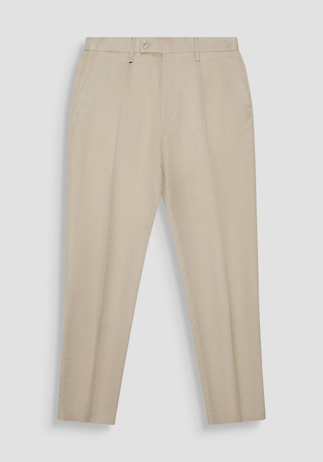 ANTONY MORATO Pantalone Luis Reg Fit slub linen beige Pantaloni