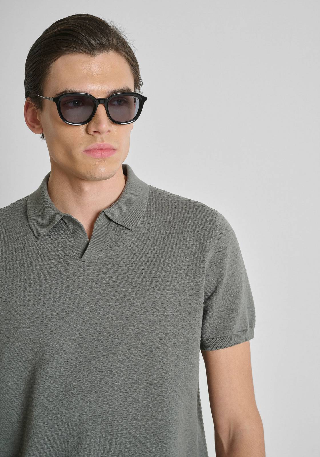 ANTONY MORATO Regular fit polo shirt Man green Photo 5