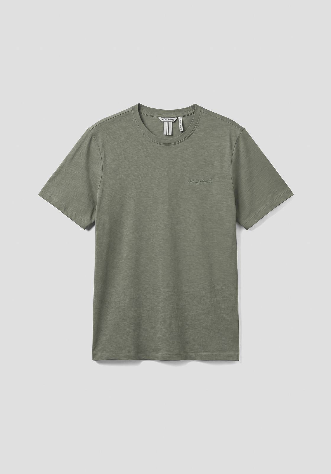 Antony Morato T-Shirt Reg Fit Mercerized Grn - Gre M Herrenbekleidung 7890₽