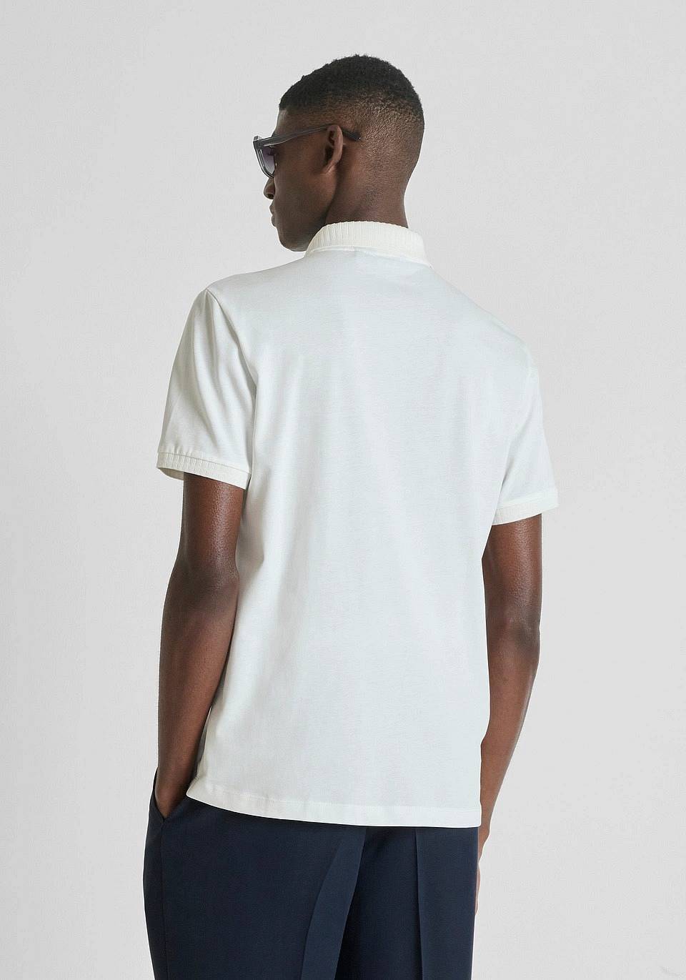 ANTONY MORATO Reg Fit Polo Man white Photo 4