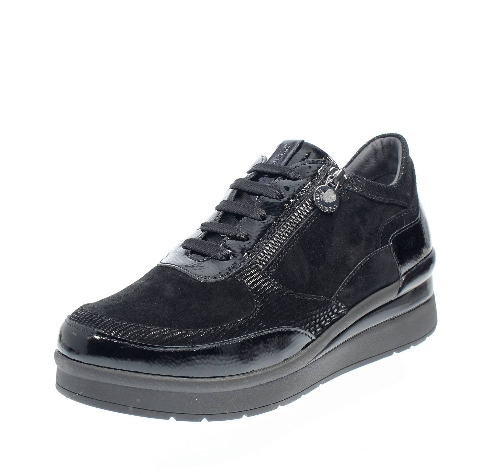 Крем от каменной мухи 47 - Кроссовки Con Cerniera Laterale Nero - Кроссовки Donna Scarpe