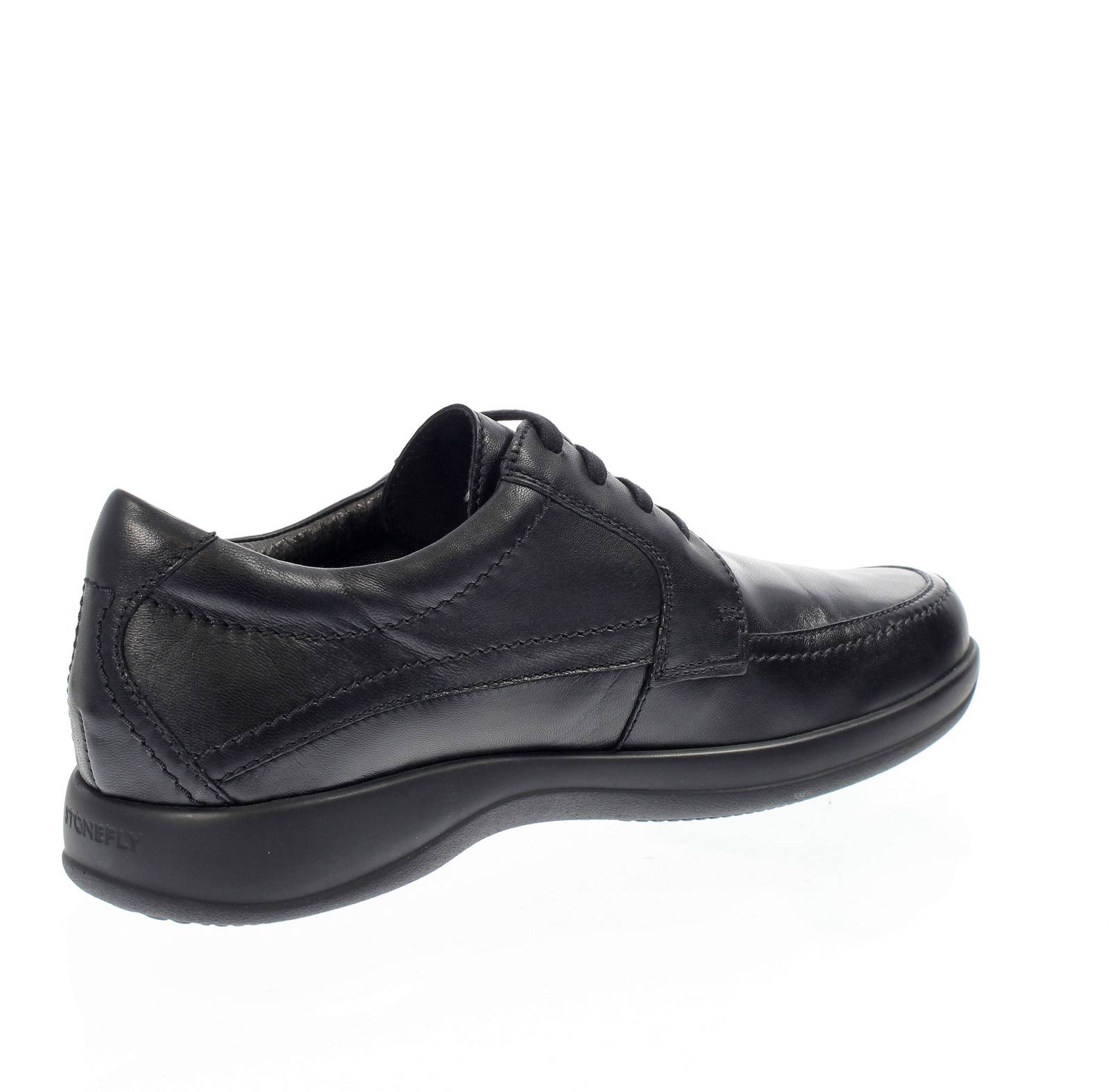 STONEFLY Season Nappa - Chaussures de sport basses en cuir Homme noir Photo 4